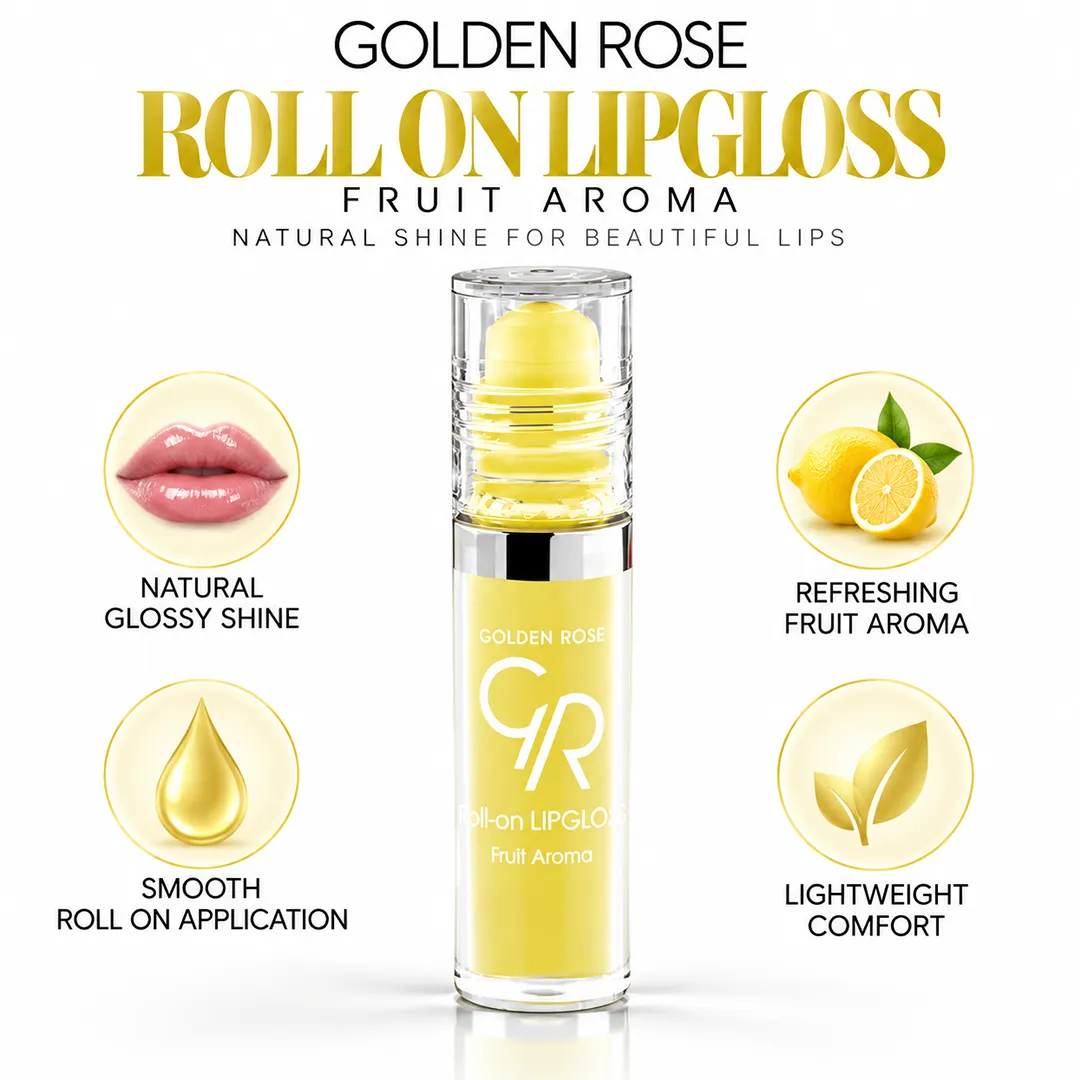 GOLDEN ROSE LIPGLOSS ROLL ON 03