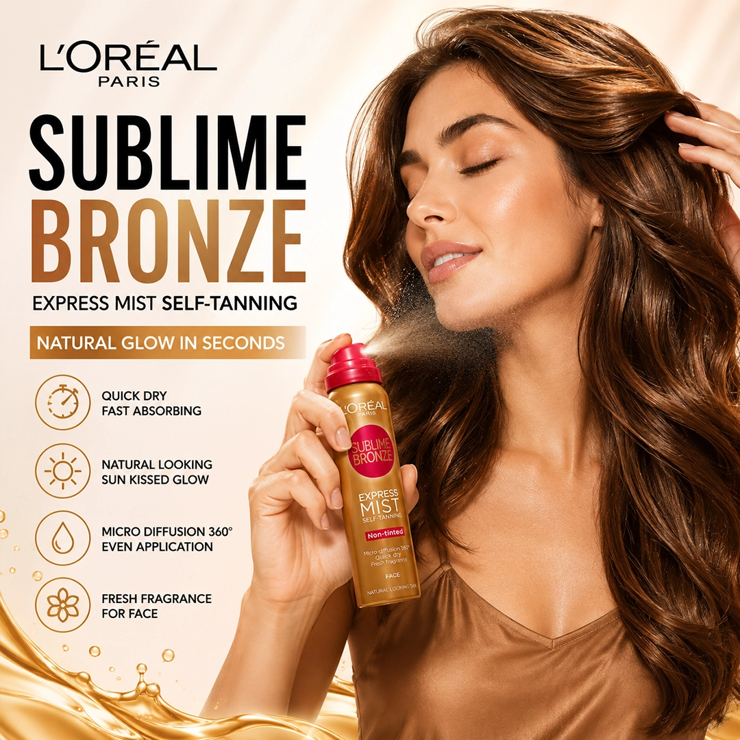 LOREAL SUBLIME BRONZE NON TINTED SPRAY 75ML