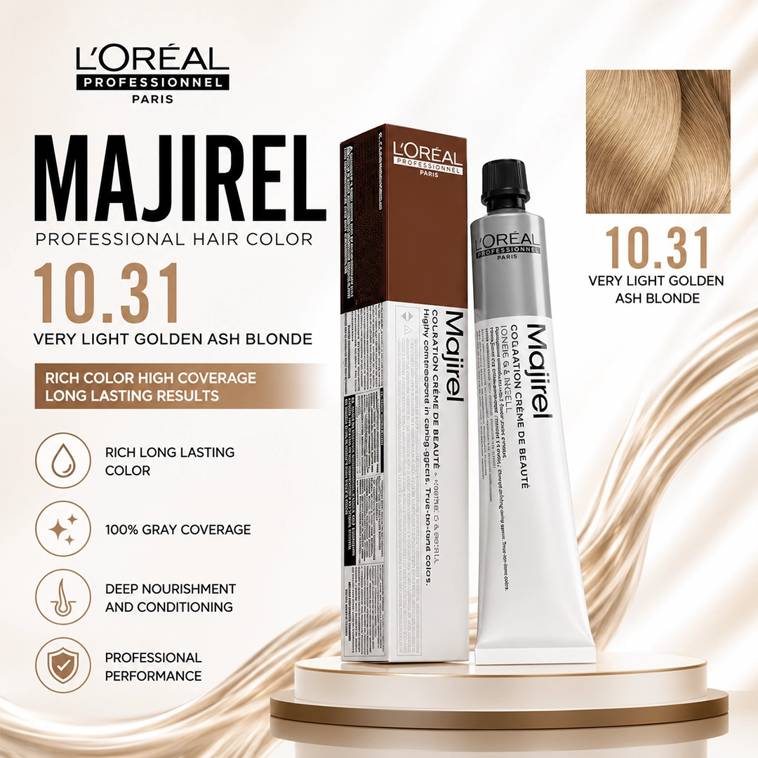 LOREAL PRO MAJIREL HAIR COLOR 10.31