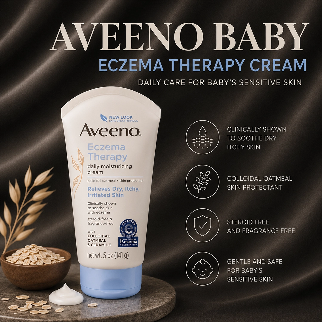 AVEENO BABY ECZEMA CREAM 141G