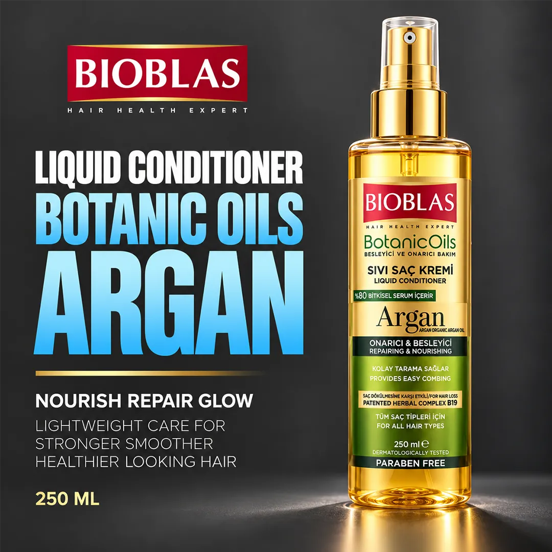 BIOBLAS LIQUID CONDITIONER 250ML BOTANIC OILS ARGAN