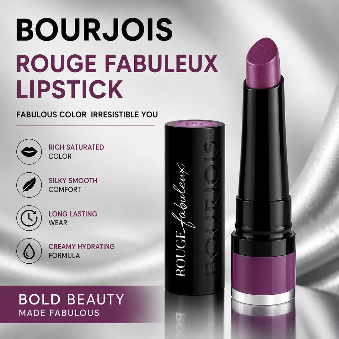 BOURJOIS LIPSTICK ROUGE FABULEUX
