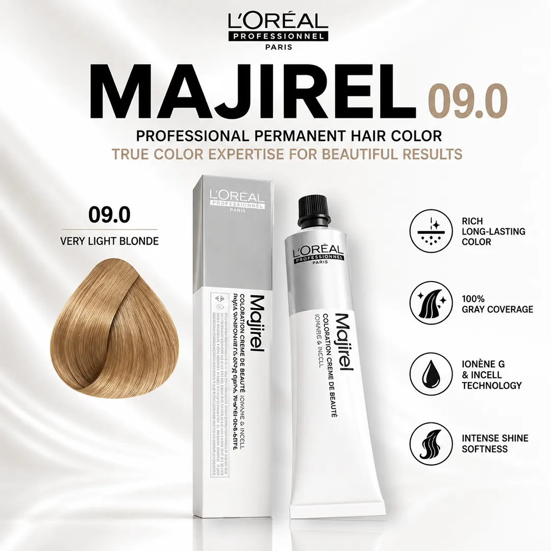 LOREAL PRO MAJIREL HAIR COLOR 09.0