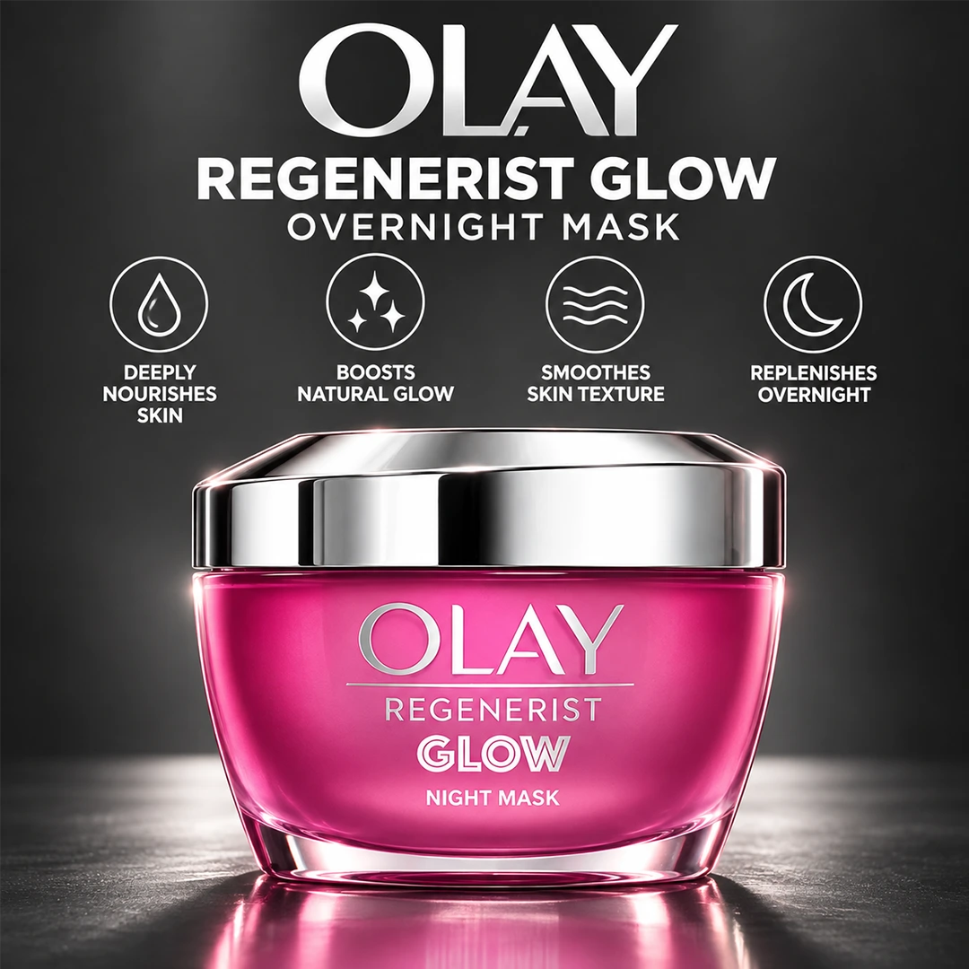 OLAY REGENERIST GLOW OVER NIGHT MASK 50ML