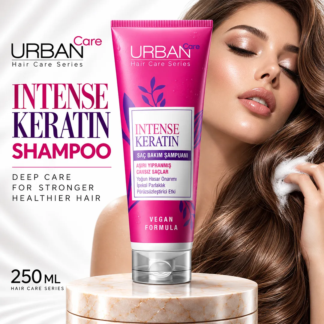 URBAN CARE INTENSE KERATIN SHAMPOO 250ML