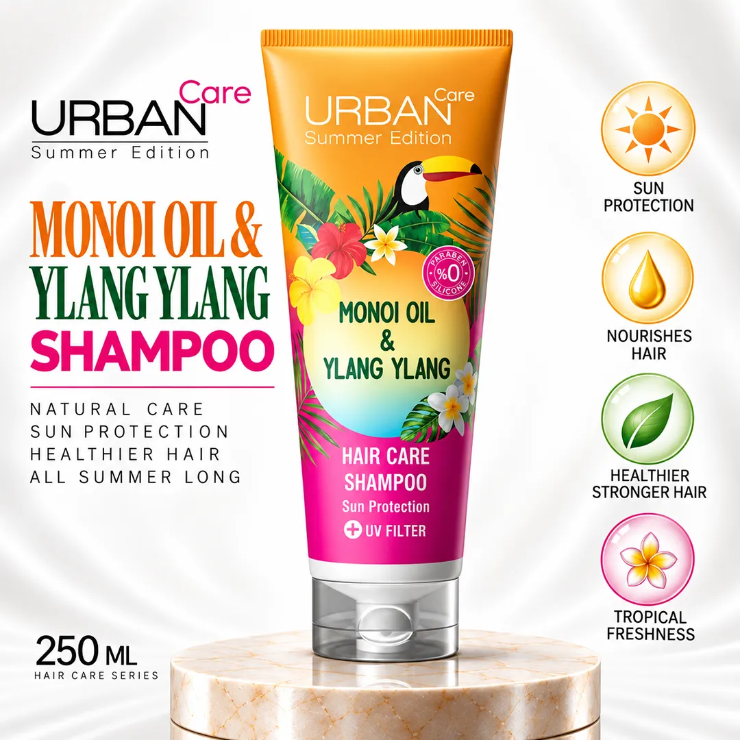 URBAN CARE MONOI OIL & YLANG YLANG SHAMPOO 250ML