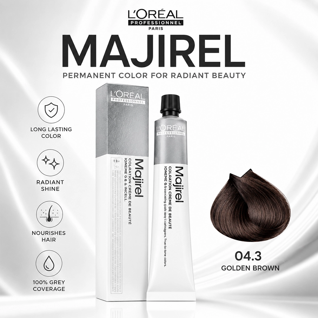LOREAL PRO MAJIREL HAIR COLOR 04.3