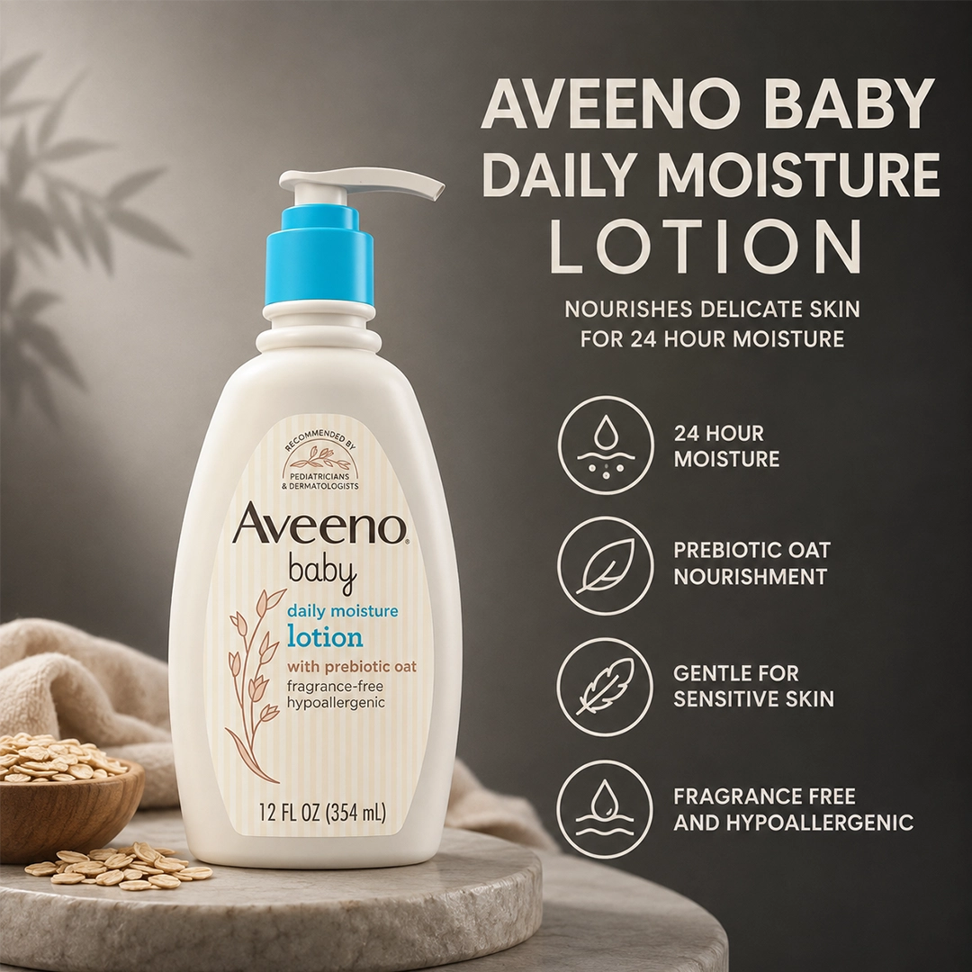 AVEENO BABY DAILY MOISTURE LOTION 354ML