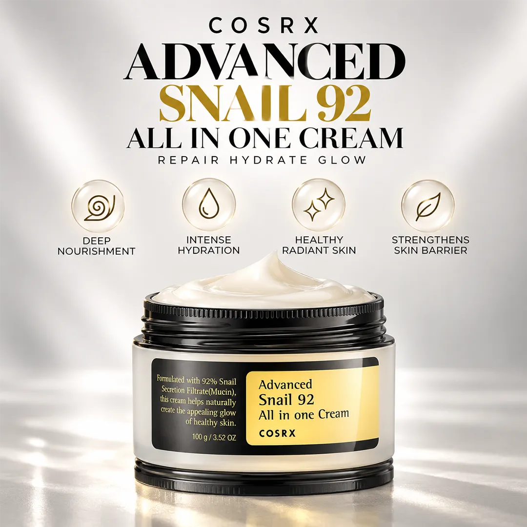 COSRX ADVANCED SNAIL 92 ALL IN ONE CREAM 100GM