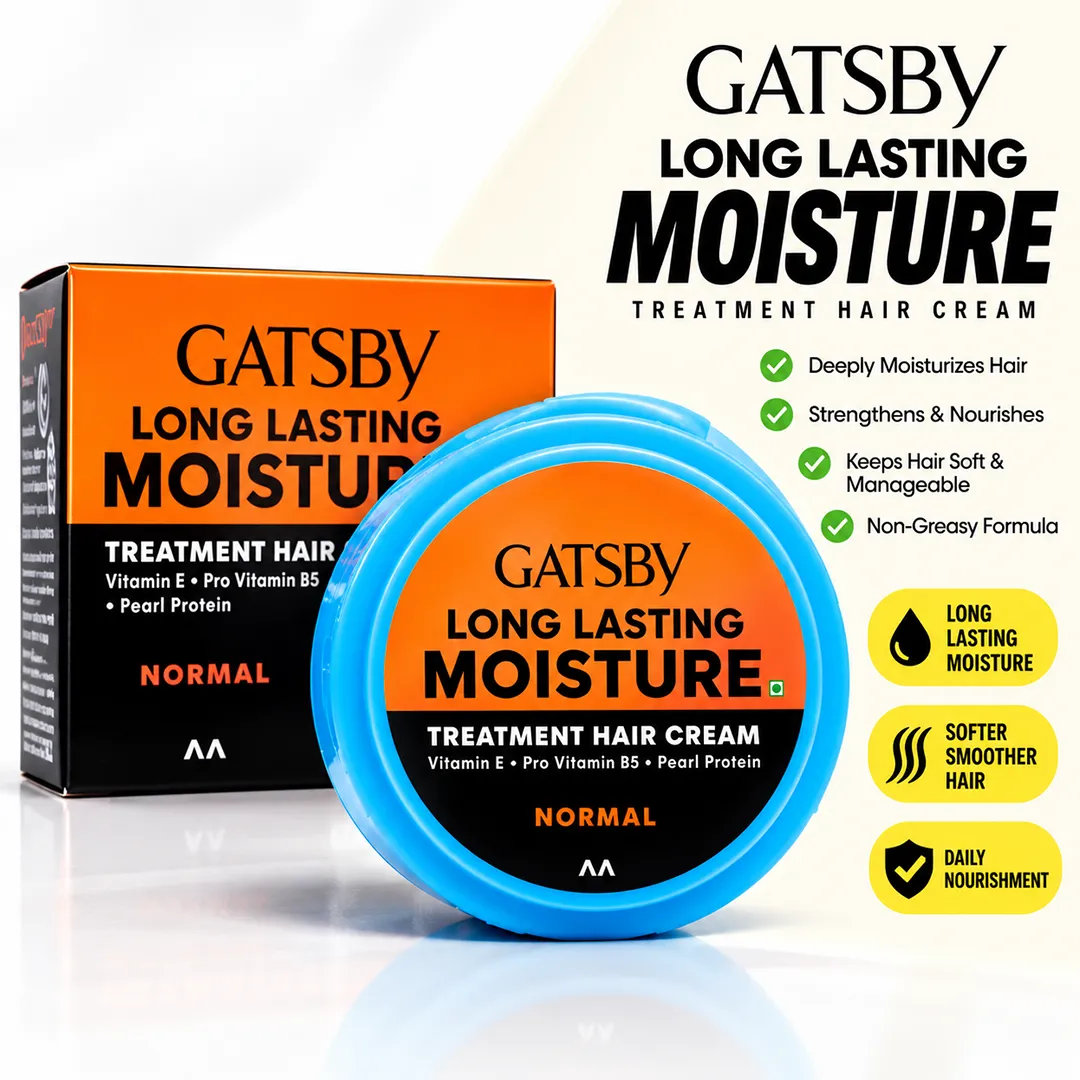 GATSBY HAIR CREAM 125GM TREATMENT NORMAL
