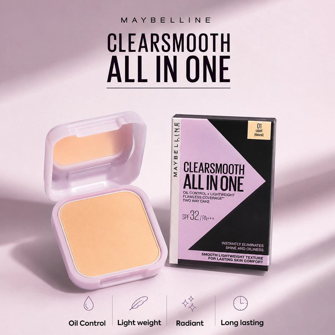 MAYBELLINE CLEAR SMOOTH ALL IN ONE POWDER