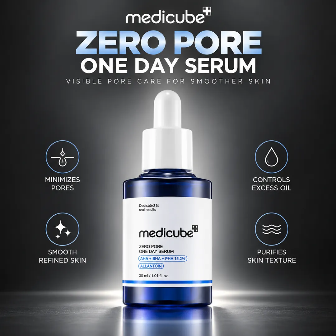 MEDICUBE ZERO PORE ONE DAY SERUM 30ML