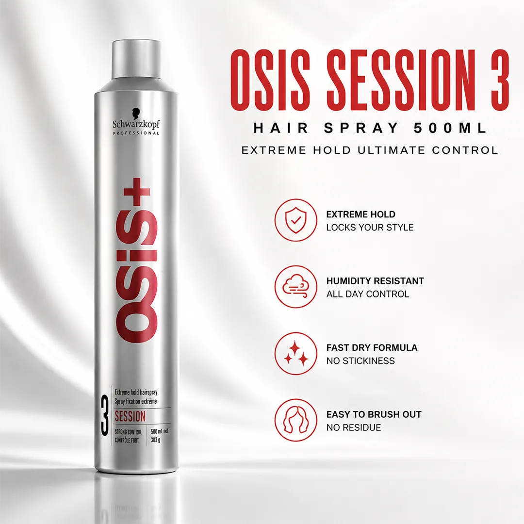OSIS HAIR SPRAY 500ML SESSION 3