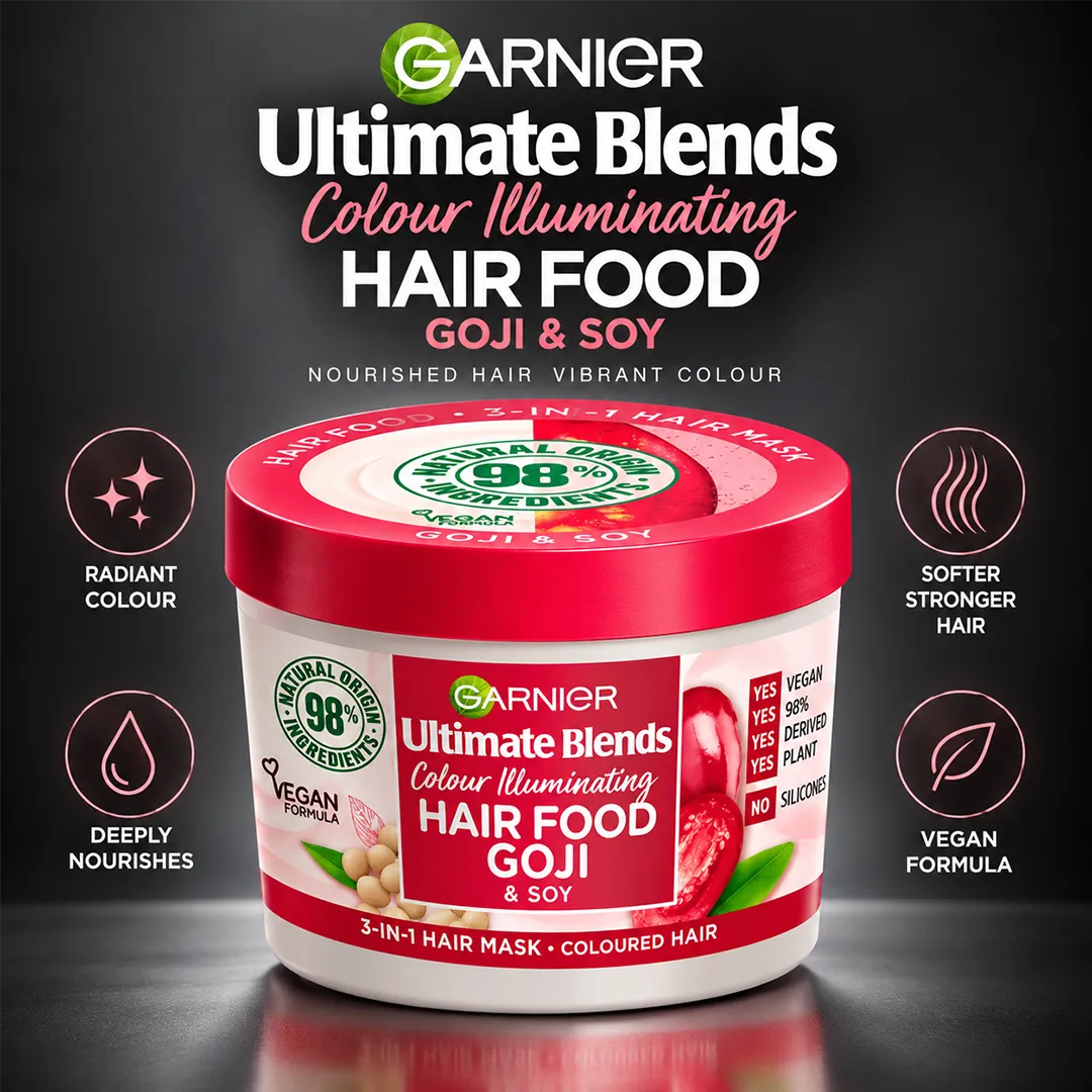 ULTIMATE BLENDS HAIR MASK 300ML GOJI & SOY