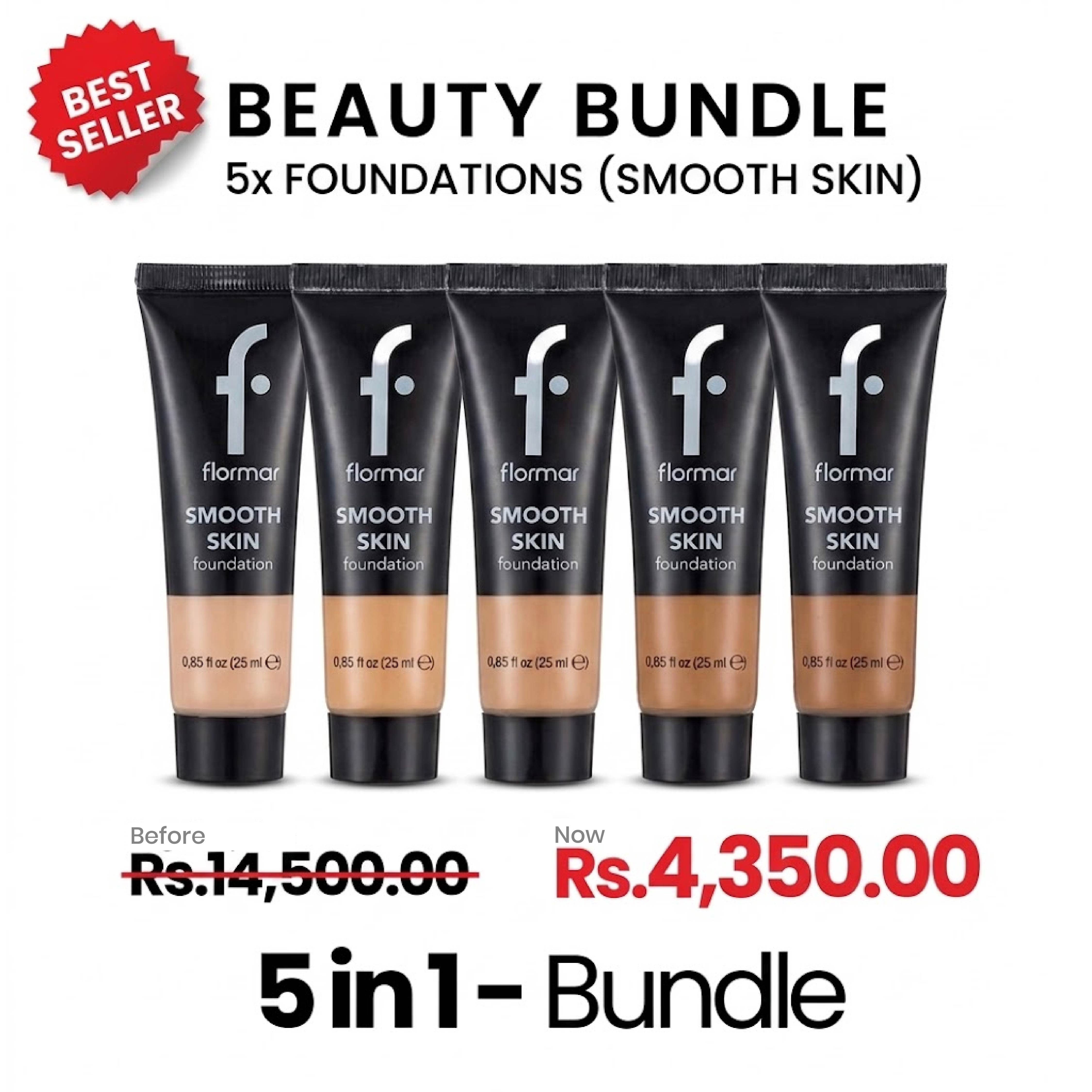 Flormar Foundation Smooth Skin – Velvet Soft High Coverage