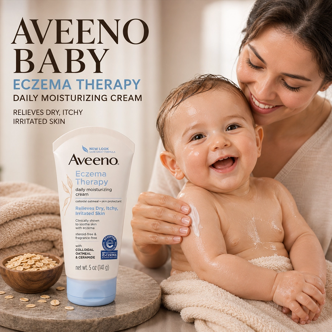 AVEENO BABY ECZEMA CREAM 141G