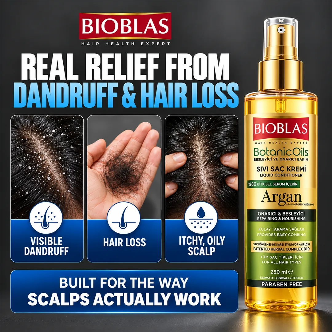 BIOBLAS LIQUID CONDITIONER 250ML BOTANIC OILS ARGAN