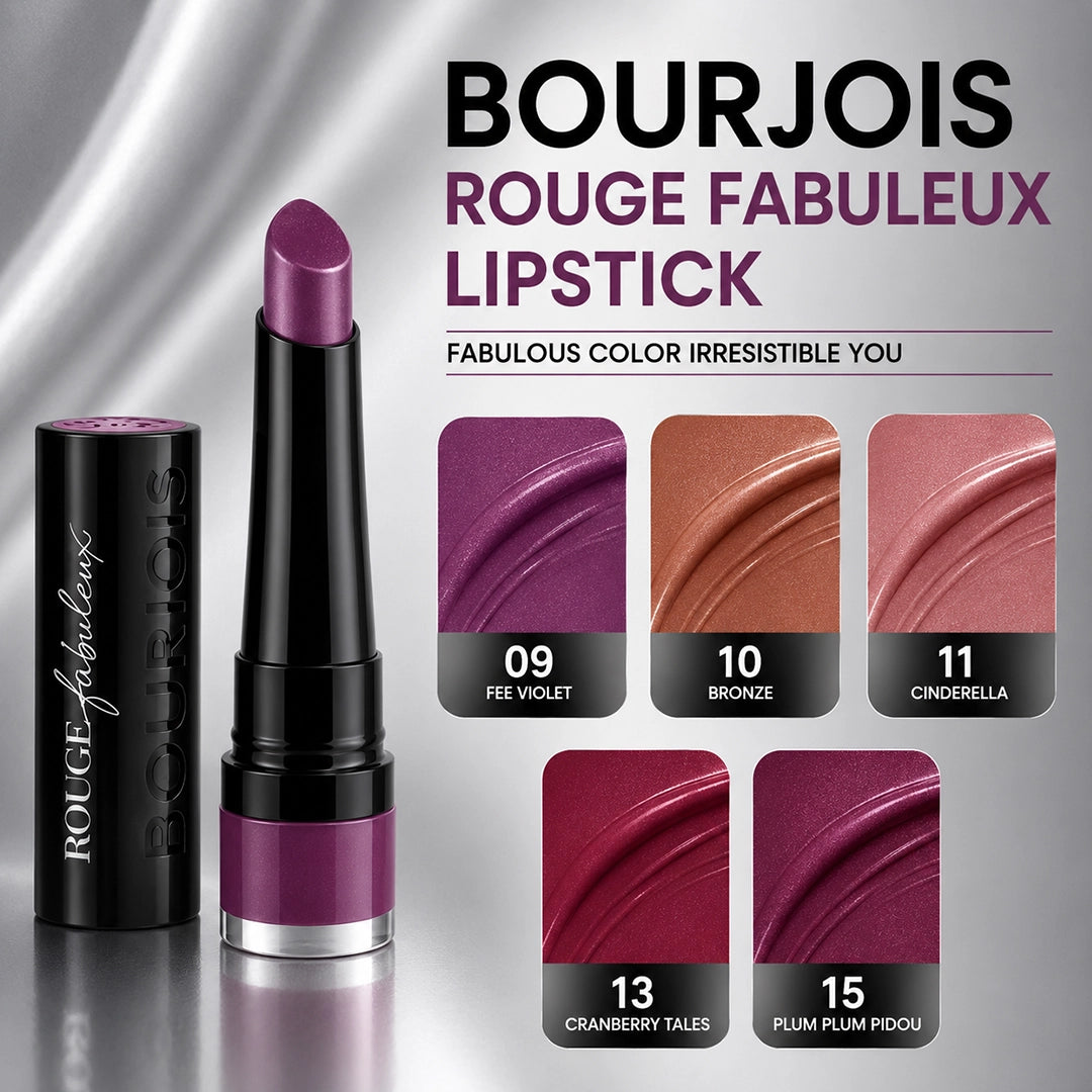 BOURJOIS LIPSTICK ROUGE FABULEUX