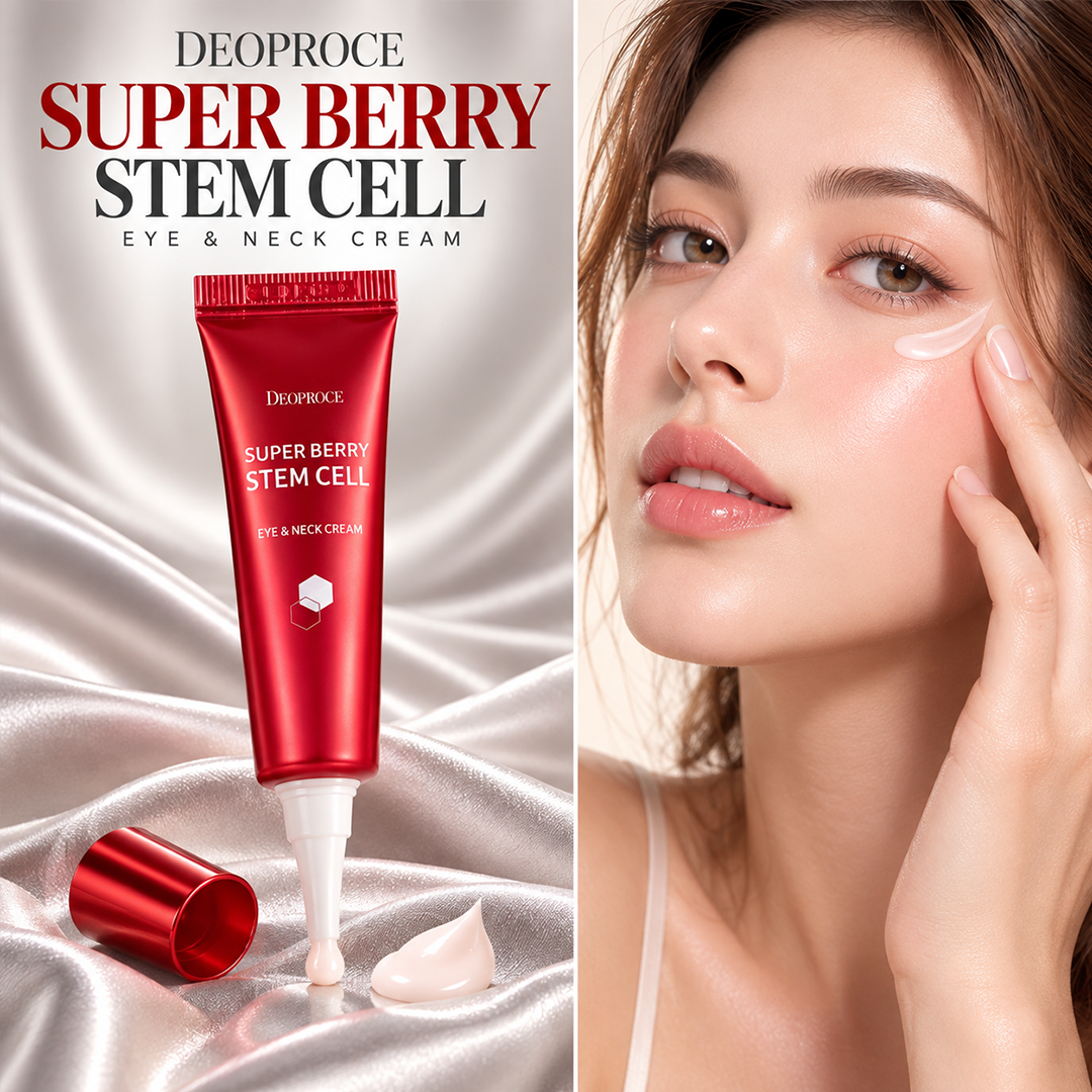 DEOPROCE SUPER BERRY STEM CELL EYE & NECK CREAM 10G