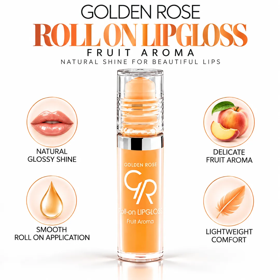 GOLDEN ROSE LIPGLOSS ROLL ON 04