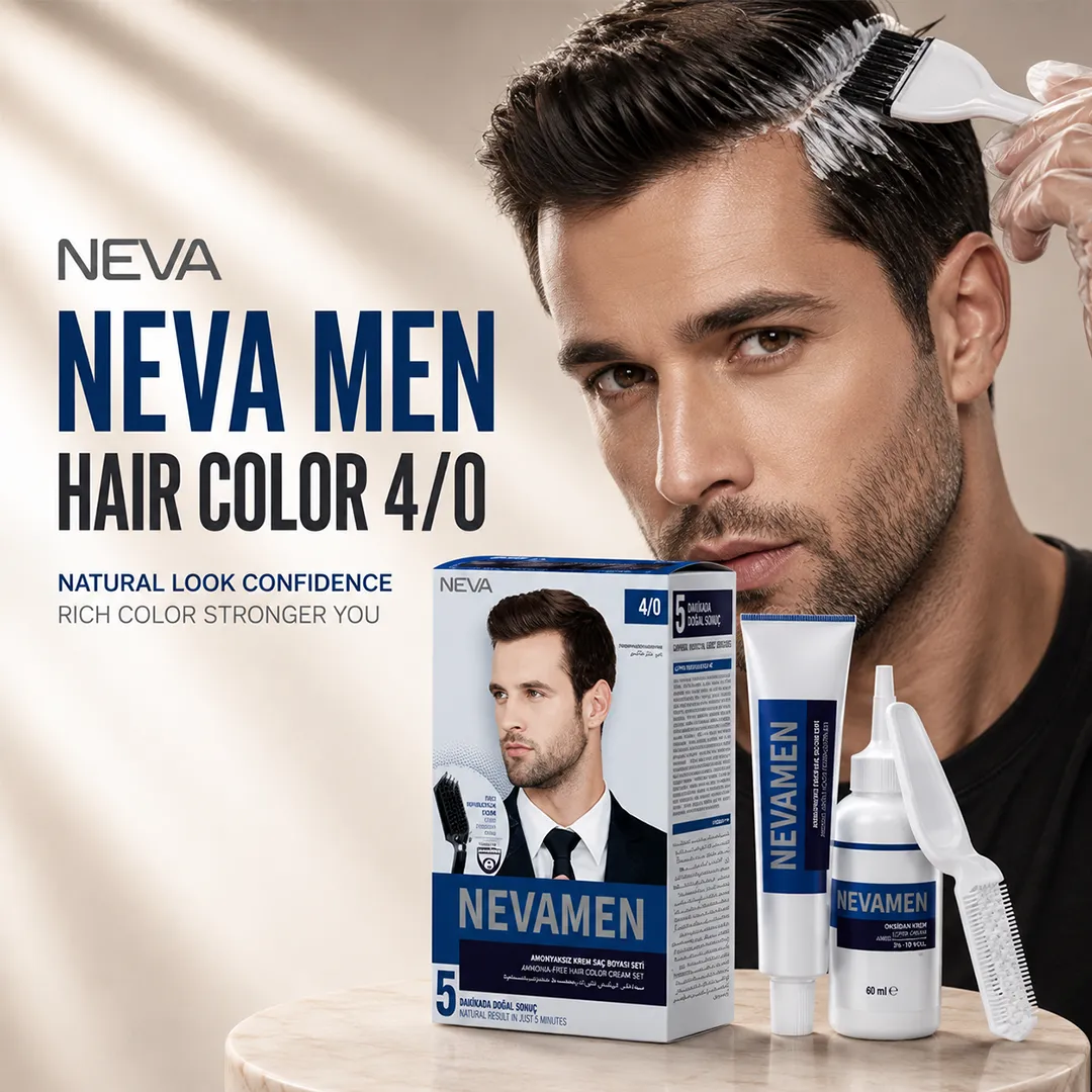 NEVA MEN HAIR COLOR 4/0