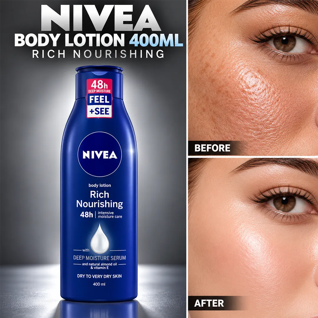 NIVEA BODY LOTION 400ML RICH NOURISHING