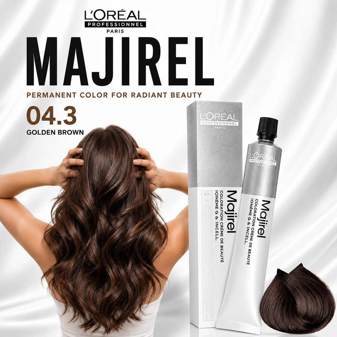 LOREAL PRO MAJIREL HAIR COLOR 04.3