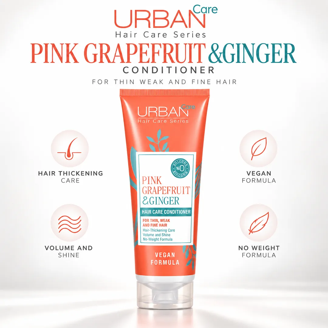URBAN CARE PINK GRAPEFRUIT & GINGER CONDITIONER 250ML