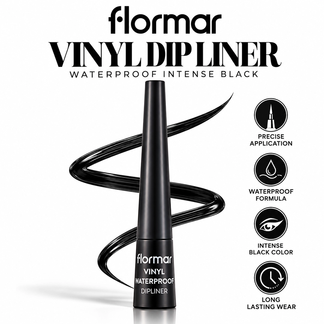 FLORMAR EYELINER DIP VINYL WATERPROOF