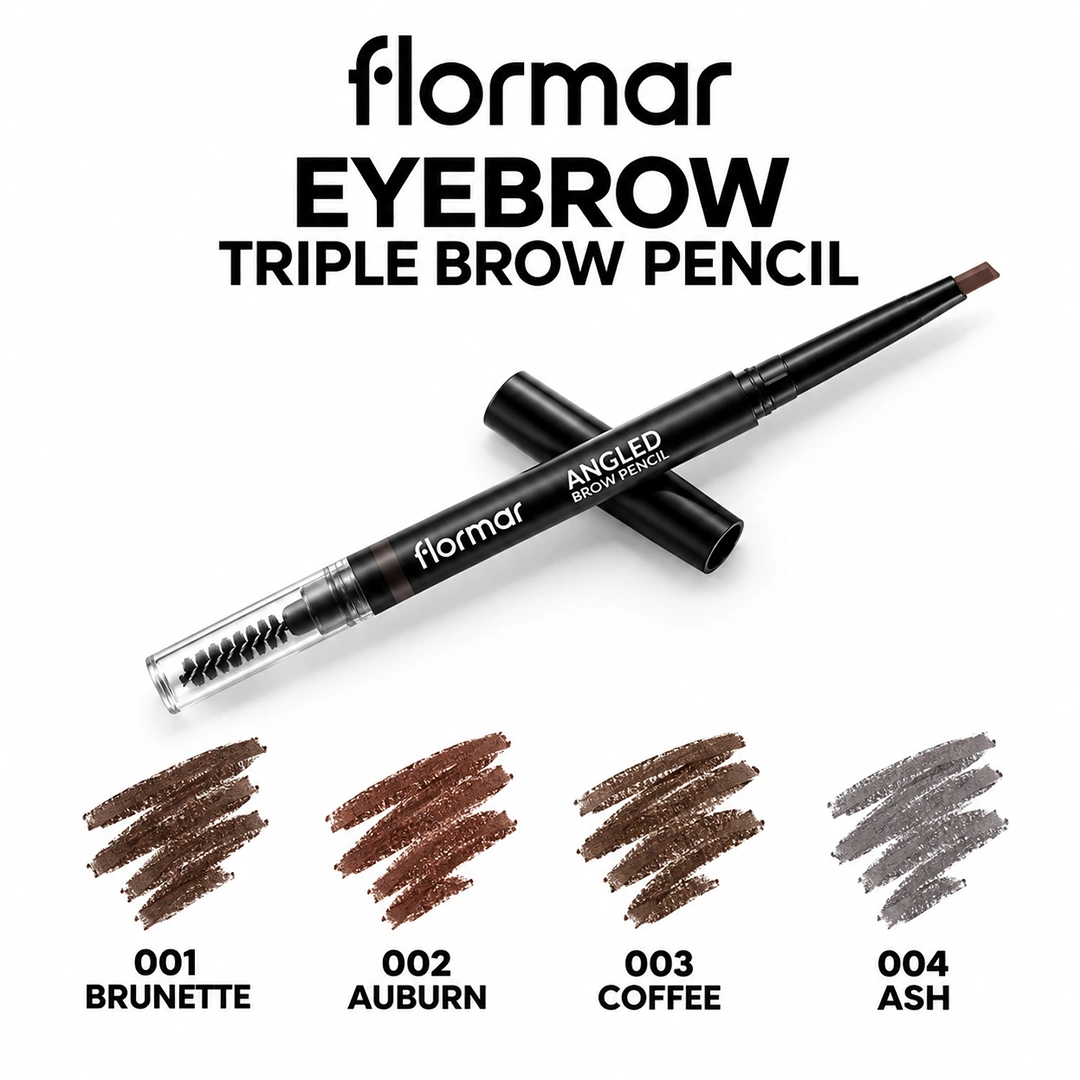 FLORMAR EYEBROW TRIPLE BROW PENCIL