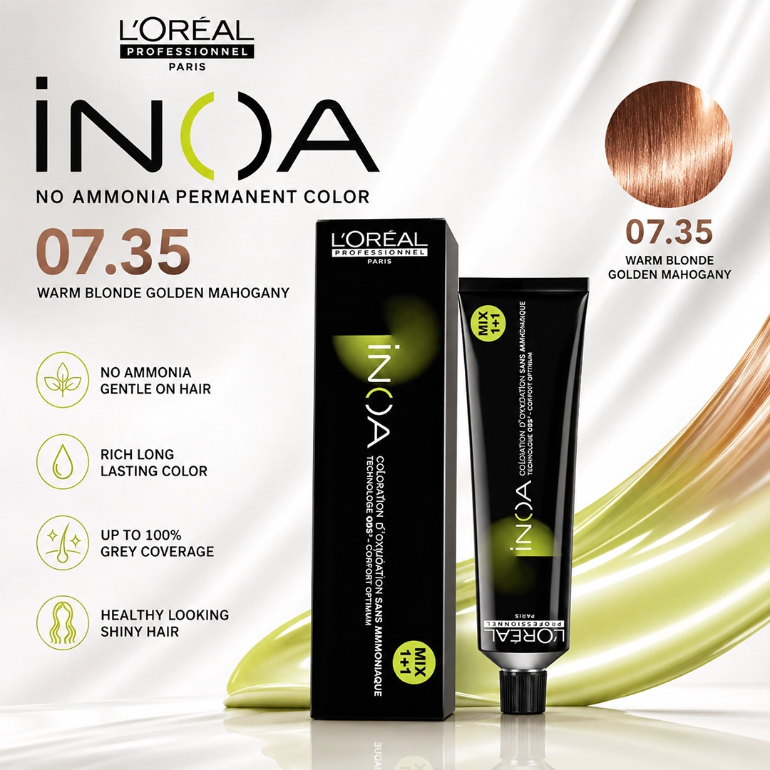 LOREAL PRO INOA HAIR COLOR 07.35