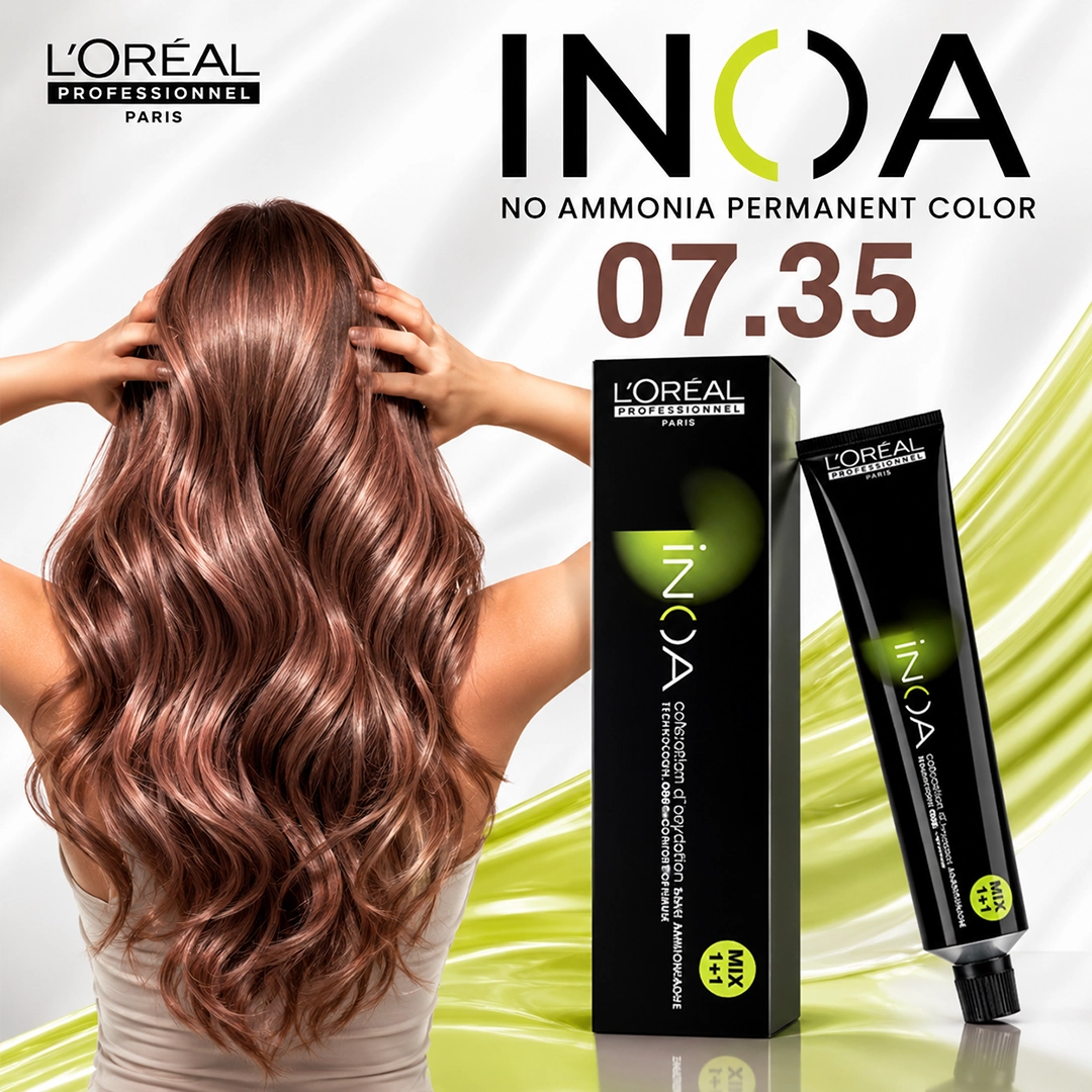 LOREAL PRO INOA HAIR COLOR 07.35