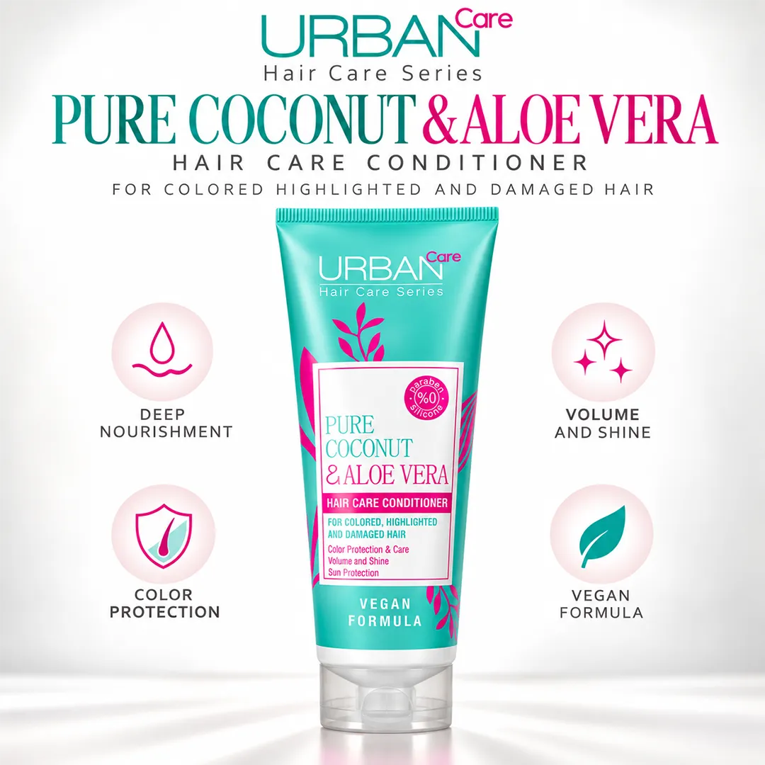 URBAN CARE PURE COCONUT & ALOE VERA CONDITIONER 250ML