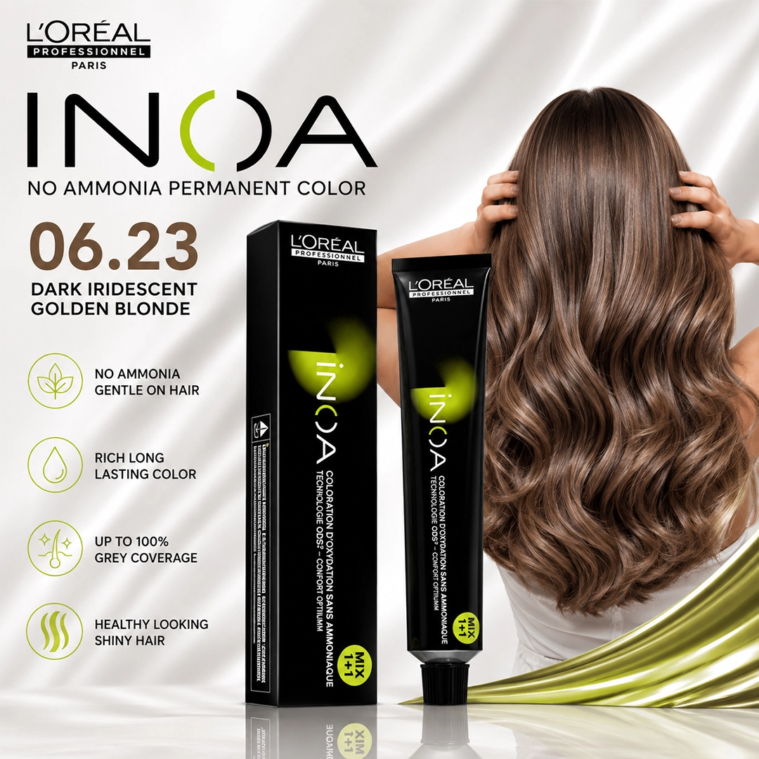 LOREAL PRO INOA HAIR COLOR 06.23.