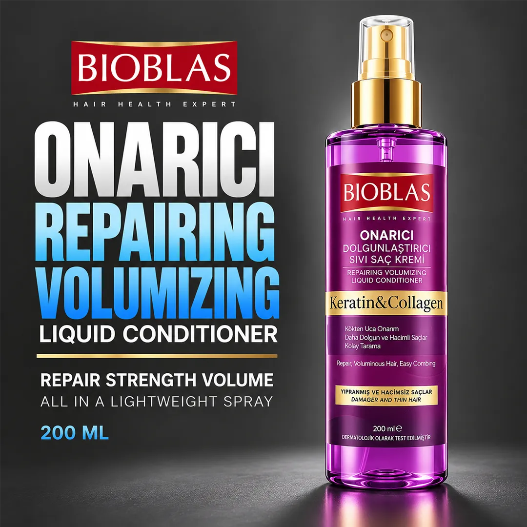 BIOBLAS ONARICI REPAIRING VOLUMIZING LIQUID CONDITIONER 200M