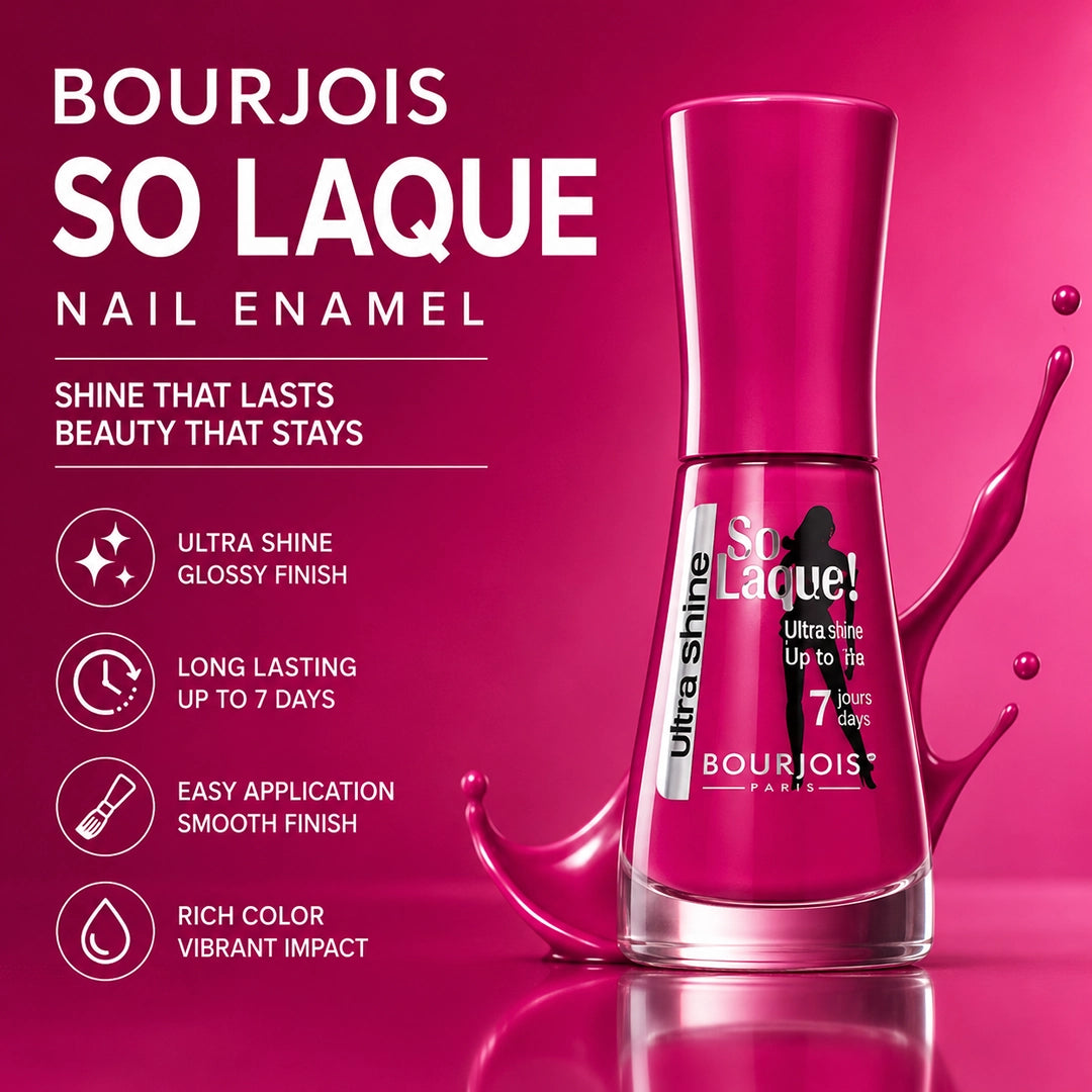 BOURJOIS SO LAQUE NAIL ENAMEL