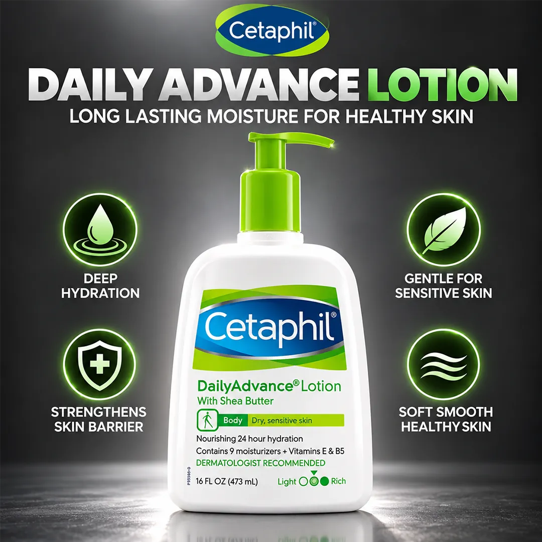 CETAPHIL DAILY ADVANCE LOTION 473ML