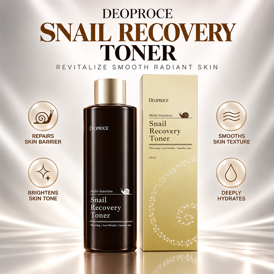 DEOPROCE SNAIL REVOVERY TONER 210ML