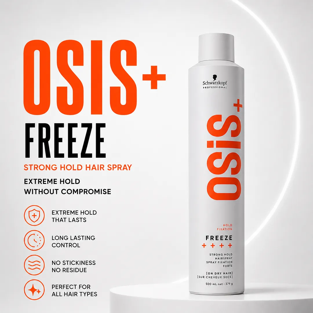 OSIS HAIR SPRAY 500ML FREEZE NEW PACKING