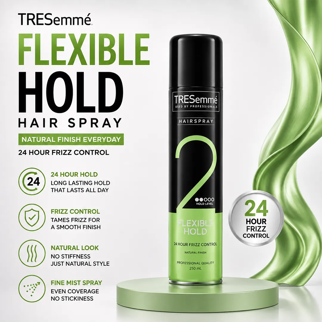TRESEMME HAIR SPRAY 250ML 2 HOLD FLEXIBLE HOLD