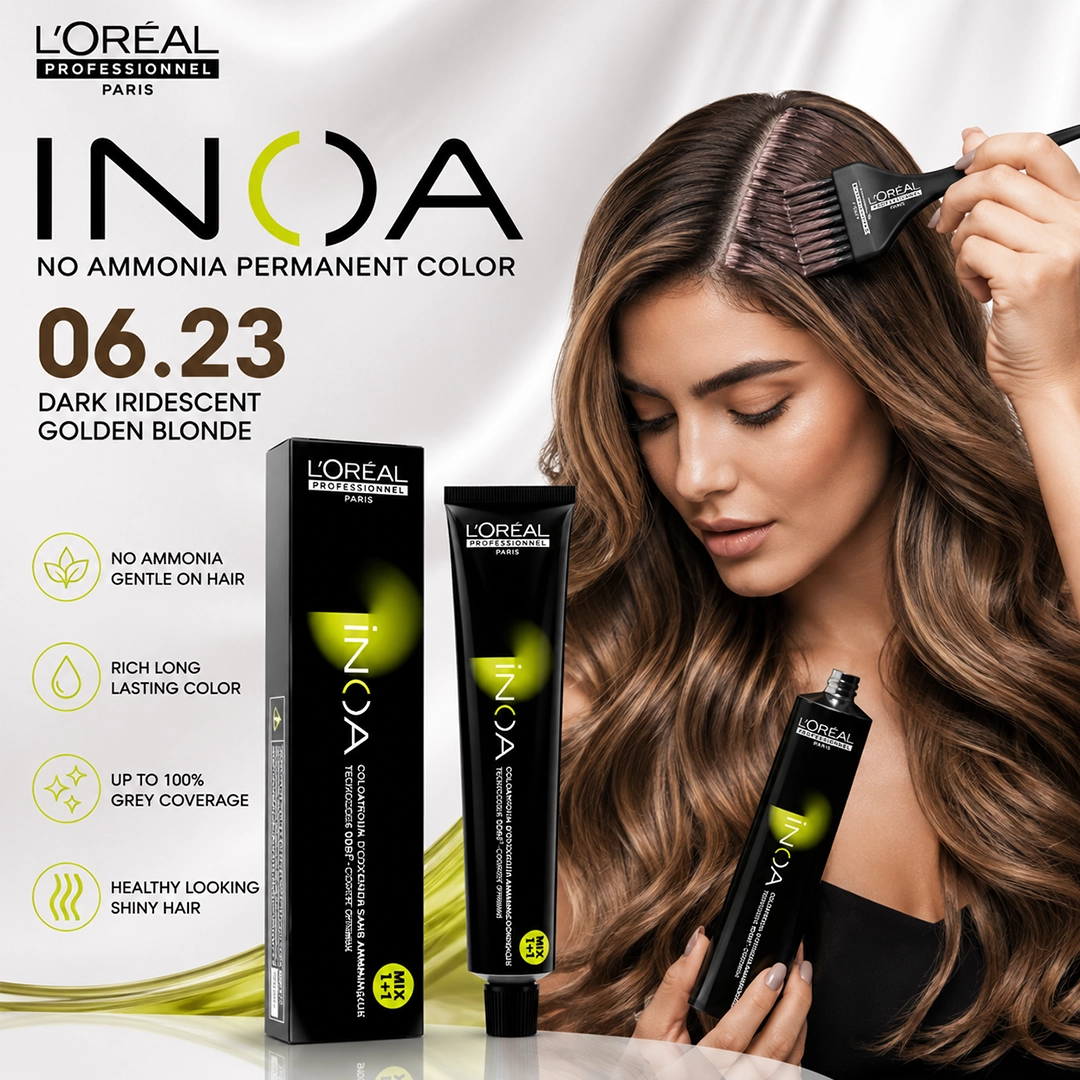LOREAL PRO INOA HAIR COLOR 06.23.