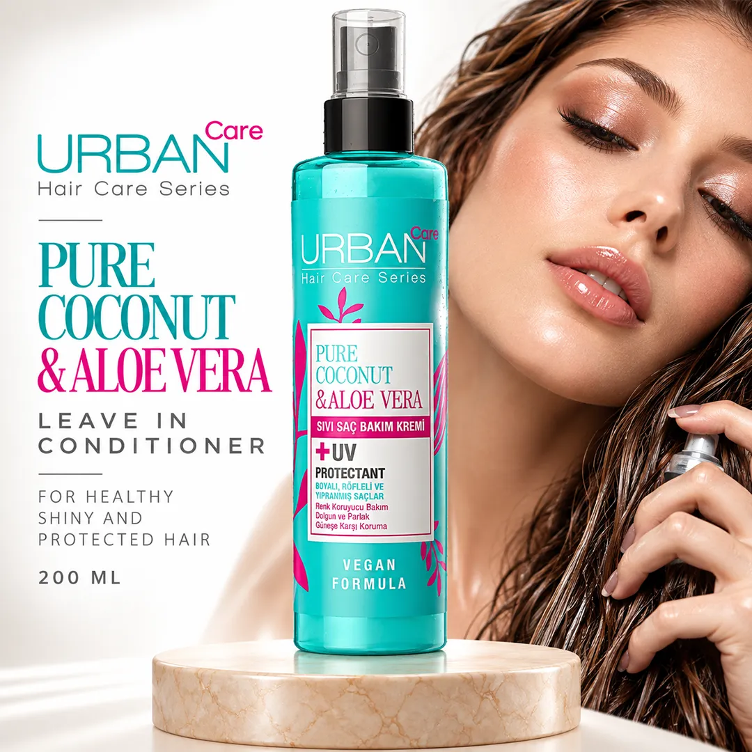 URBAN CARE PURE COCONUT & ALOE VERA LEAVE IN CONDITIONER 200