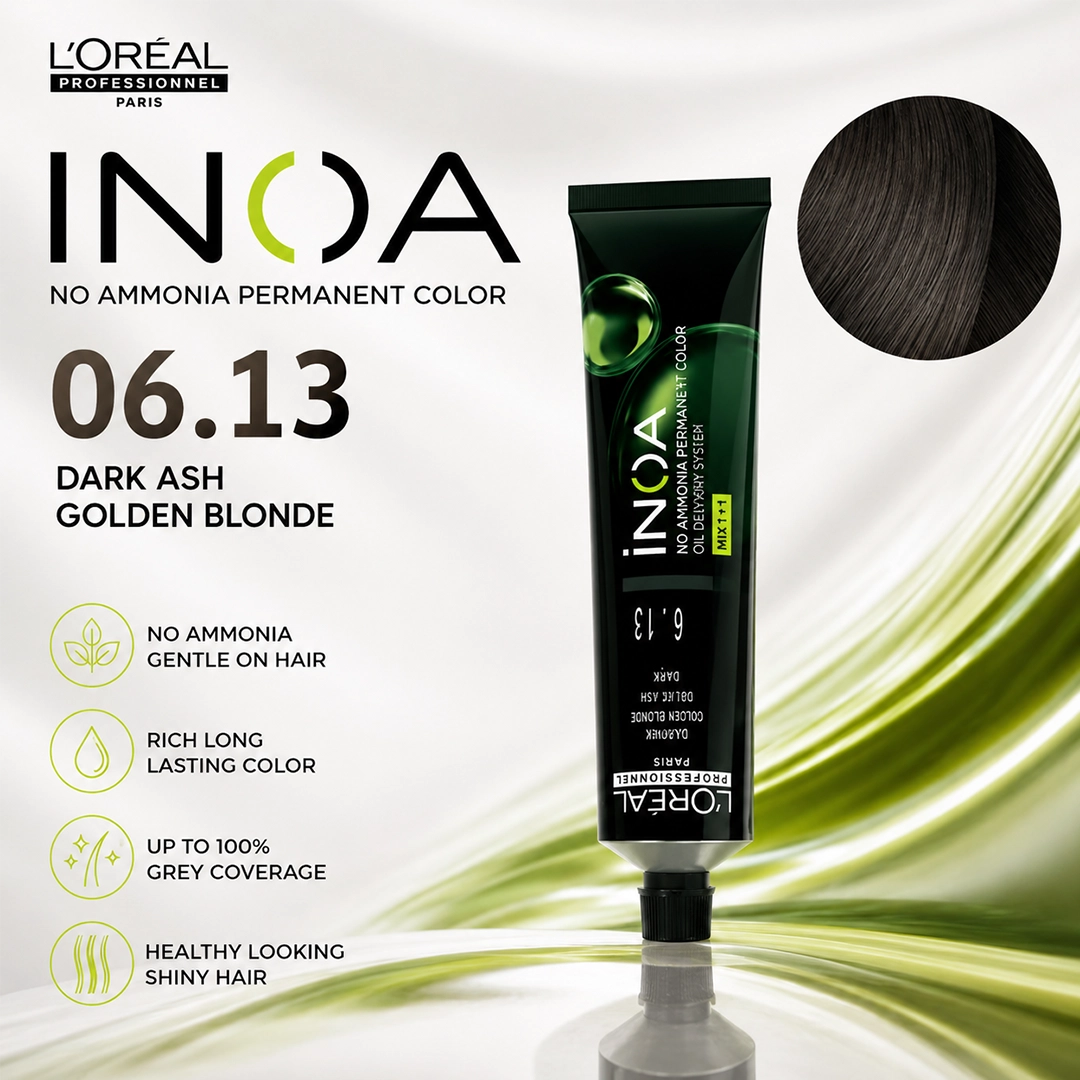 LOREAL PRO INOA HAIR COLOR 06.13