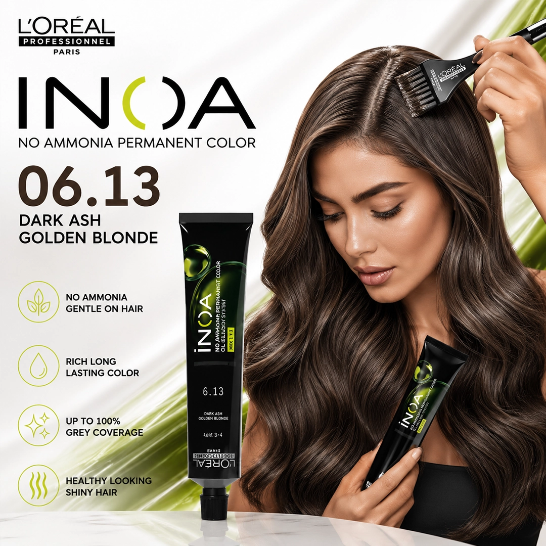 LOREAL PRO INOA HAIR COLOR 06.13