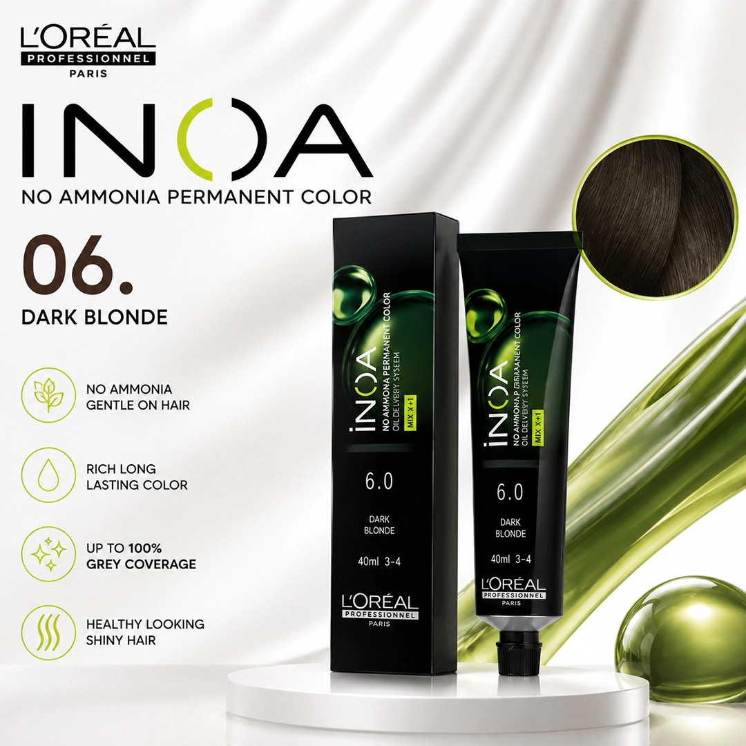 LOREAL PRO INOA HAIR COLOR 06.