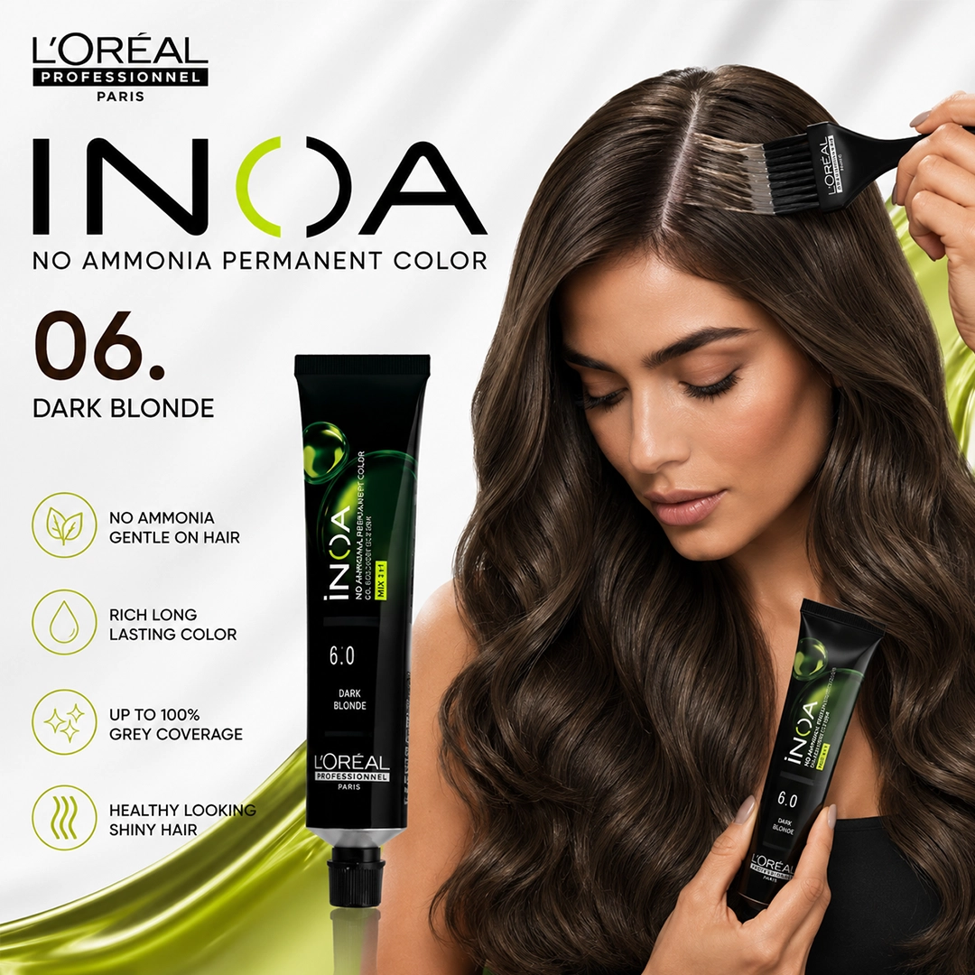 LOREAL PRO INOA HAIR COLOR 06.