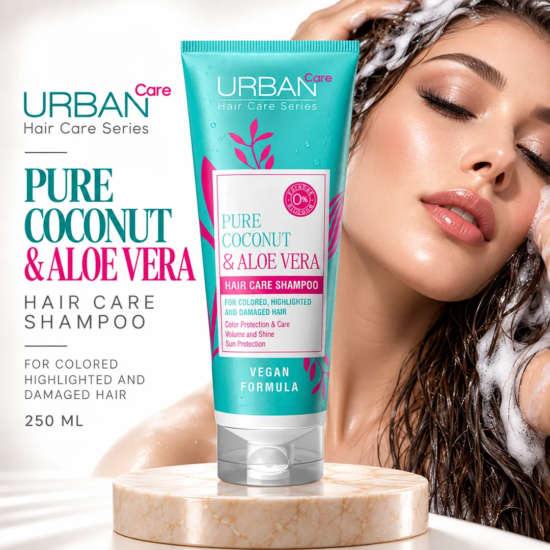 URBAN CARE PURE COCONUT & ALOE VERA SHAMPOO 250ML