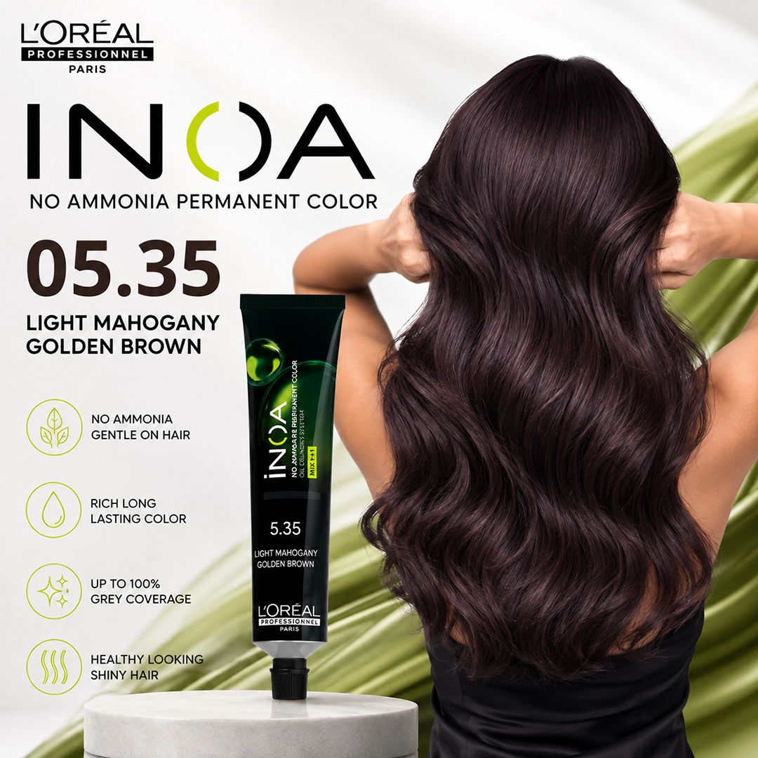 LOREAL PRO INOA HAIR COLOR 05.35