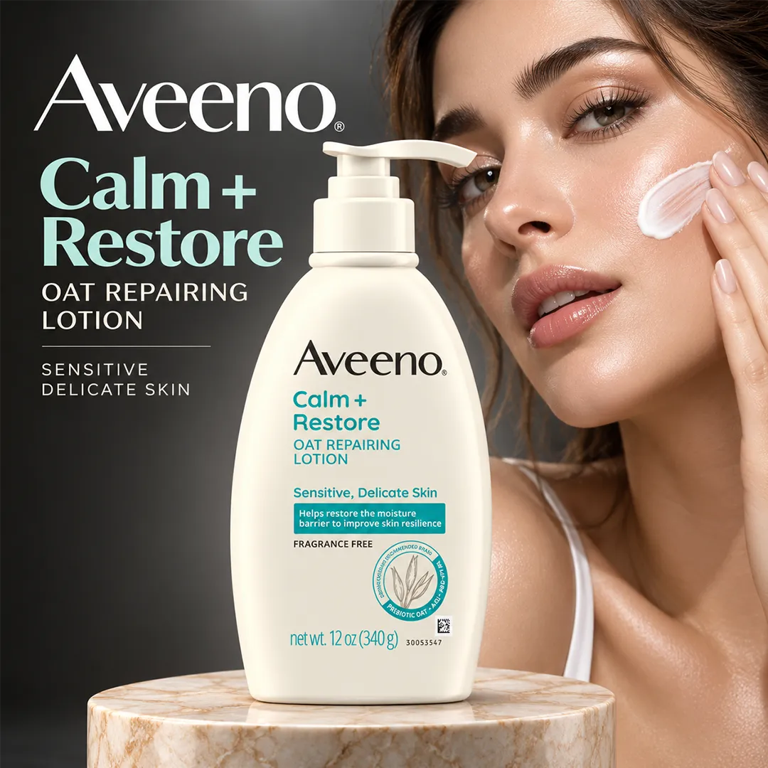 AVEENO BODY LOTION 340G CALM RESTORE SENSITIVE