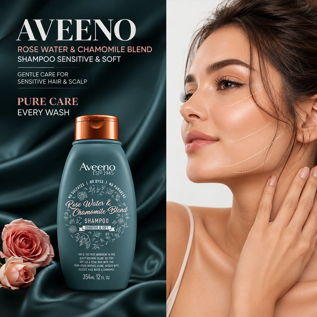 AVEENO SHAMPOO 354ML SENSITIVE & SOFT.